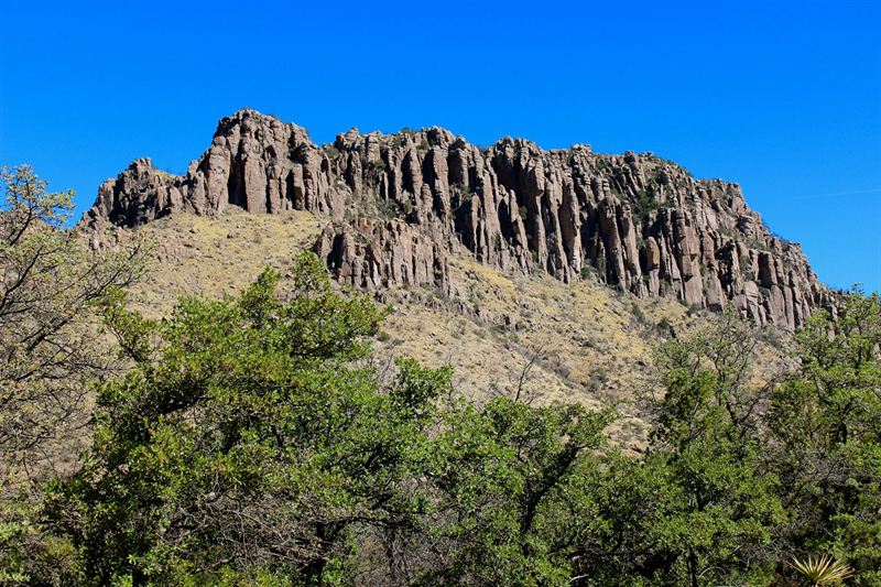 Rhyolite rock pinnacles of the Wonderland of Rocks, Chiricahua National Monument, Arizona (National Park Service photo)